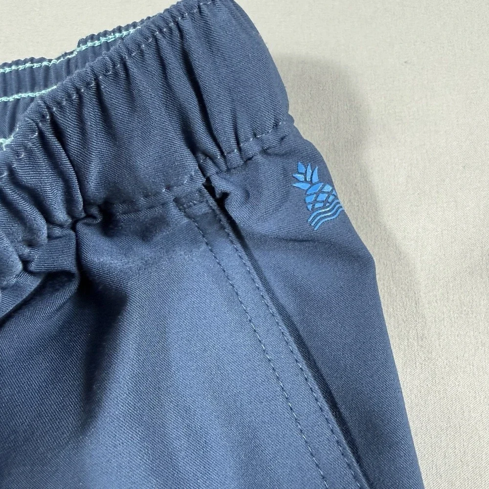 Chubbies‎ Everywhere Performance Pants Mens XXL Blue Drawstrings Stretch Beach
